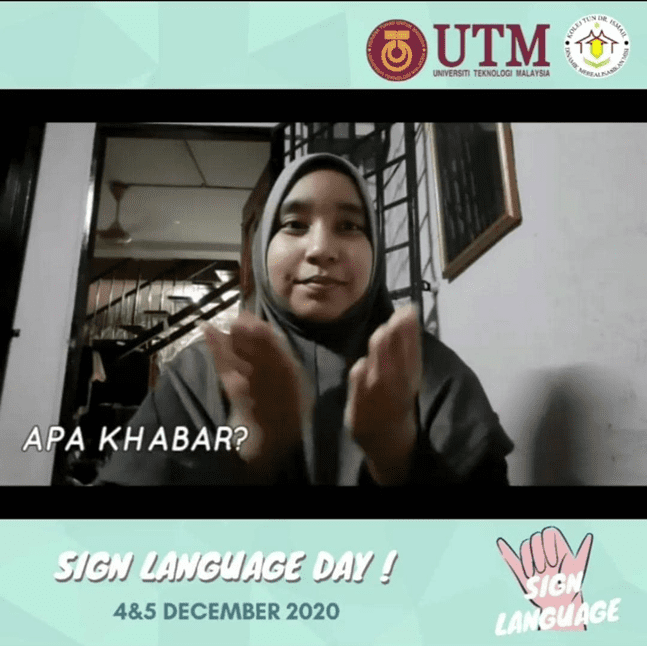 UTM Student Residential College Committee Empowers Sign Language UTM