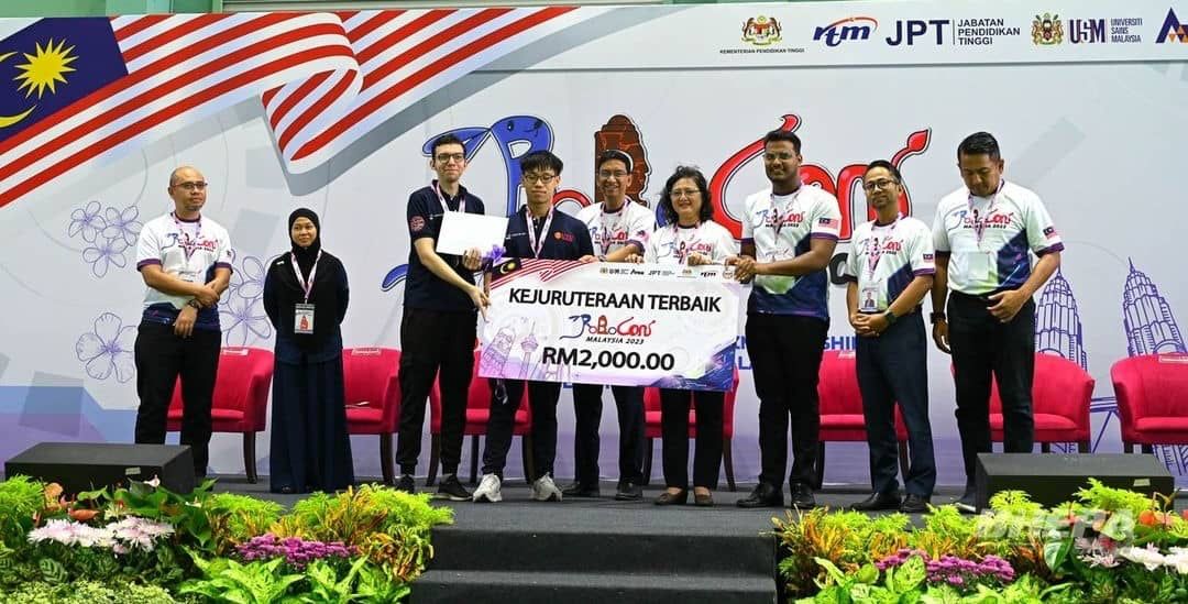 UTM kekal unggul mendominasi Pertandingan Robocon Malaysia 2023 UTM